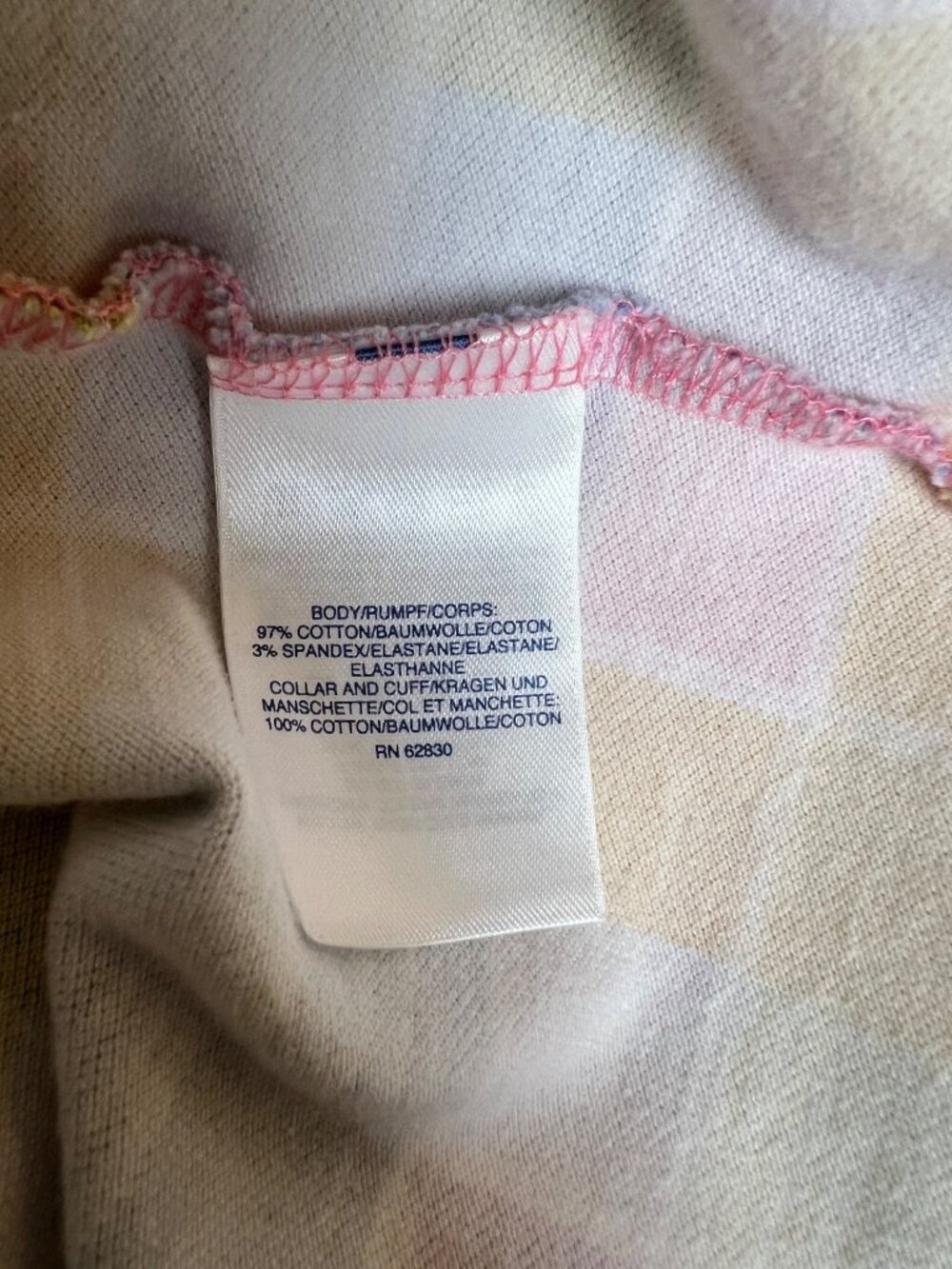 Lands' End Pastel Plaid Golf Shirt - Picture 10 of 12